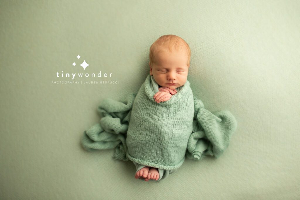 Newborn swaddle session 